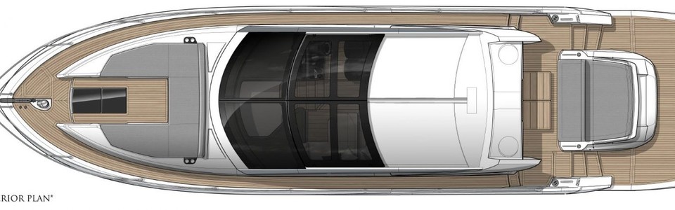 Sunseeker Predator 55 EVO Plano Exterior