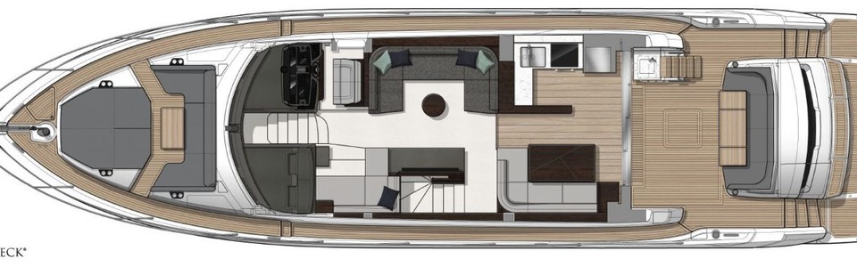 Sunseeker MANHATTAN 68 Hauptdeck