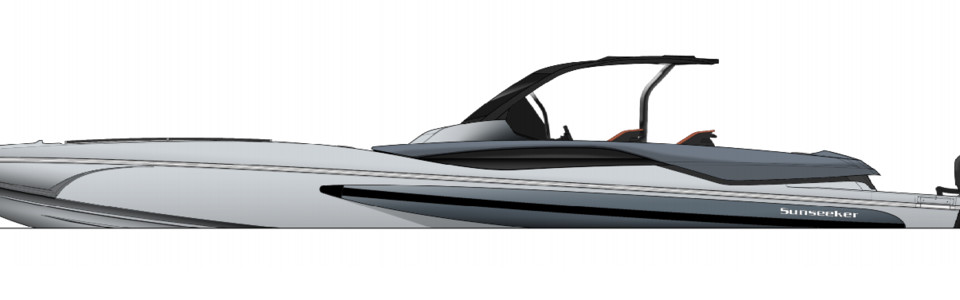Sunseeker HAWK 38 Perfil