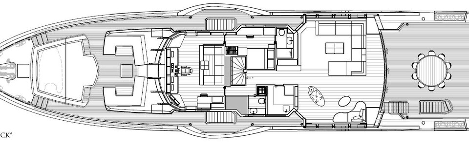 Sunseeker Ocean Club 42 Upper Deck