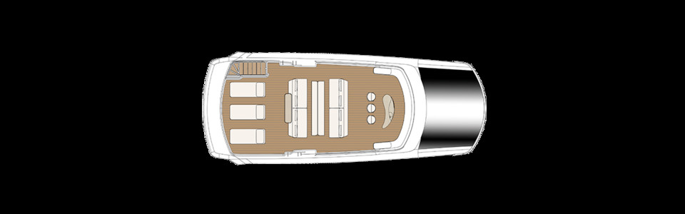 AZIMUT GRANDE 38 METRI TRI-DECK Sundeck