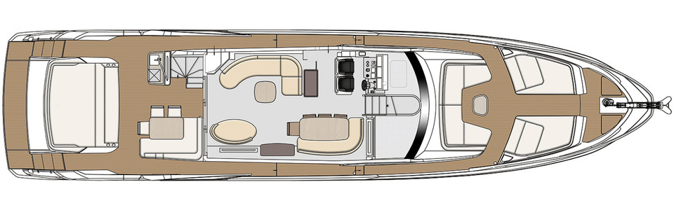 Azimut S8 Pont Principal