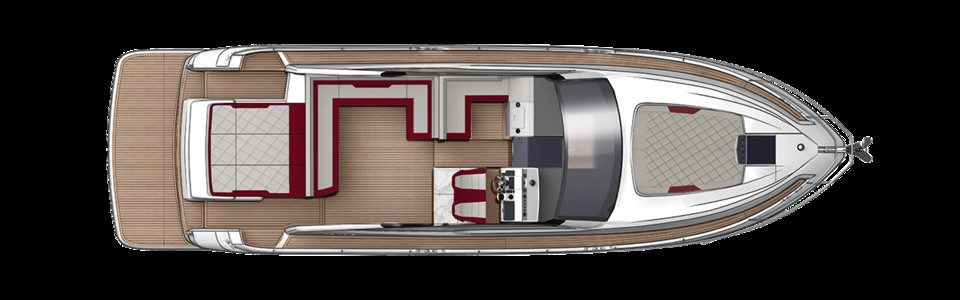 Fairline Targa 50 OPEN Ponte Principale