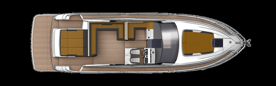 Fairline Targa 50 OPEN Ponte Principale (Opzionale)