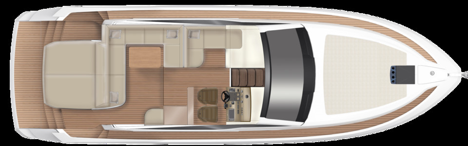 Fairline Targa 45 OPEN Main Deck