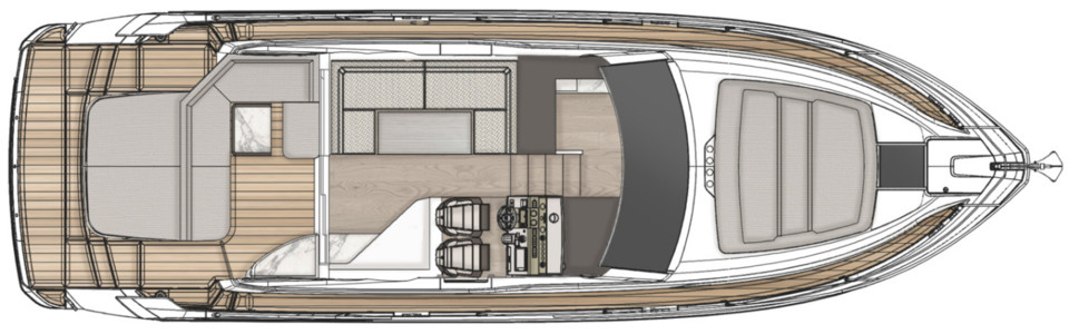 Fairline Targa 45 GT Main Deck