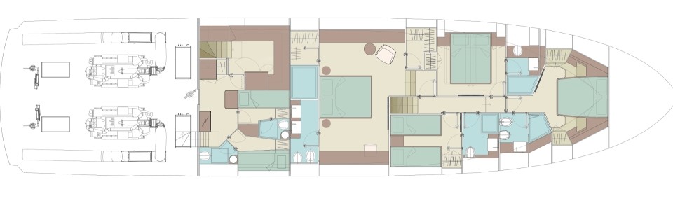 Riva 88 Folgore Ponte Inferiore