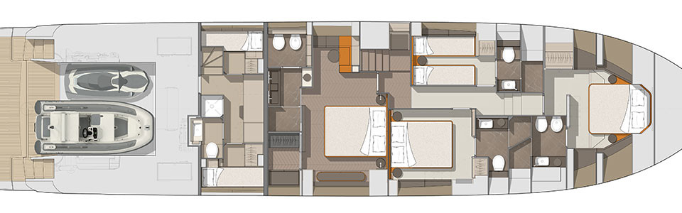 Cranchi 78 Settantotto Ponte Inferiore