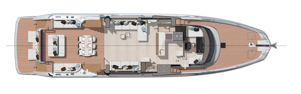 Prestige X70 Cubierta Principal