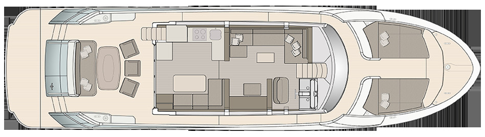 Monte Carlo Yachts 66 Hauptdeck