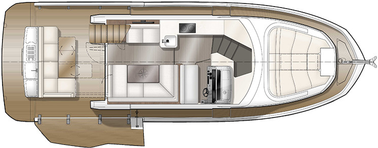 Galeon 410 HTC Ponte Principale