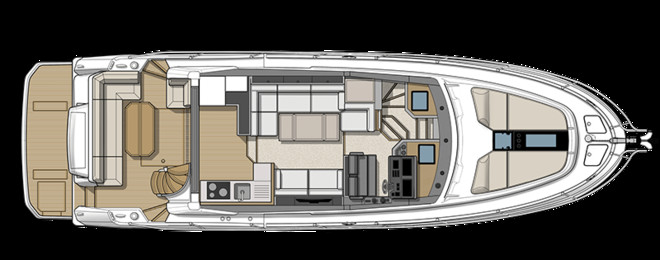 Beneteau Monte Carlo 52 Hauptdeck