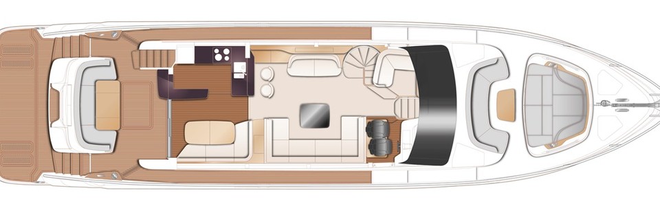 Princess Y72 Cubierta Principal