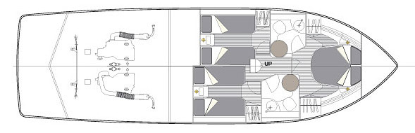 Raffaelli Calima 47 Fly Lower Deck