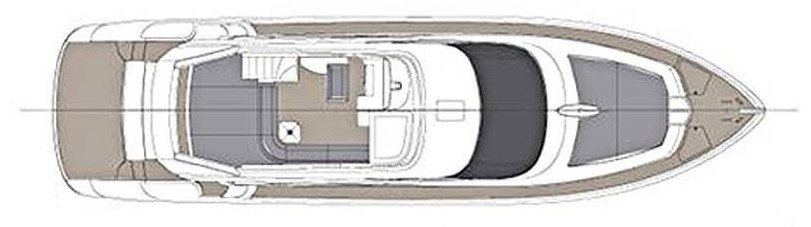 Raffaelli Meltemi 65 Fly Flybridge Deck