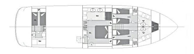 Raffaelli Meltemi 65 Fly Ponte Inferiore