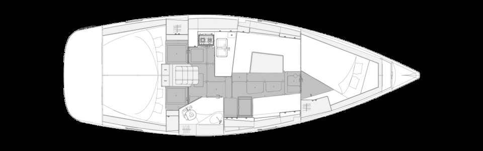 Elan Impression 40.1 Cubierta Inferior