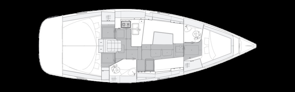 Elan Impression 40.1 Pont Inférieur (Option)
