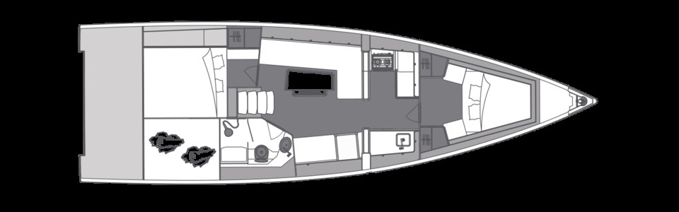 Elan GT5 Cubierta Inferior (Opcional 2)