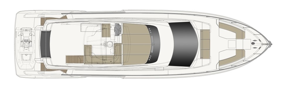 Ferretti 670 Sonnendeck 3