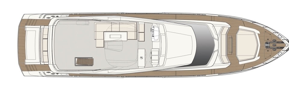Ferretti 850 Solarium