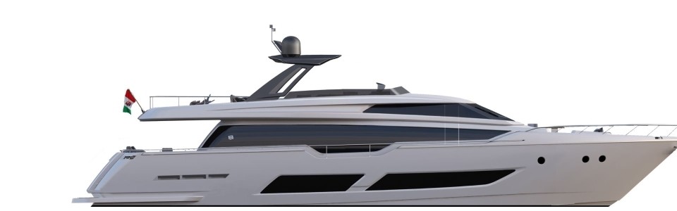 Ferretti 850 Profil