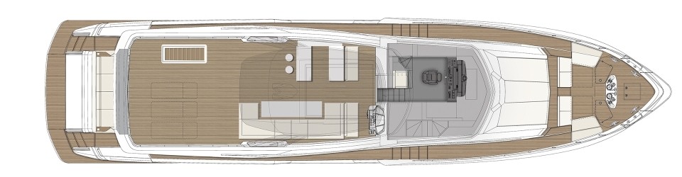 Ferretti 920 Solárium