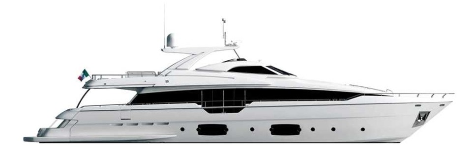 Ferretti 960 Profilo