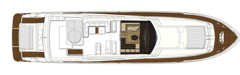 Ferretti 960 Piano Superiore