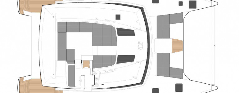 Fountaine Pajot Saba 50 Piano Esterno