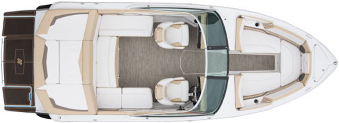 Four Winns Horizon 230 Вид Сверху