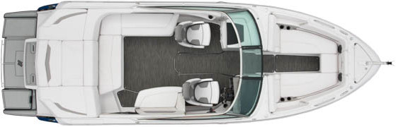 Four Winns Horizon 260 Plan Extérieur