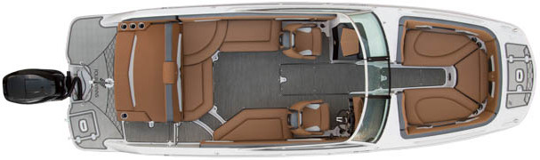 Four Winns HD 270 OB RS Exterior Plan
