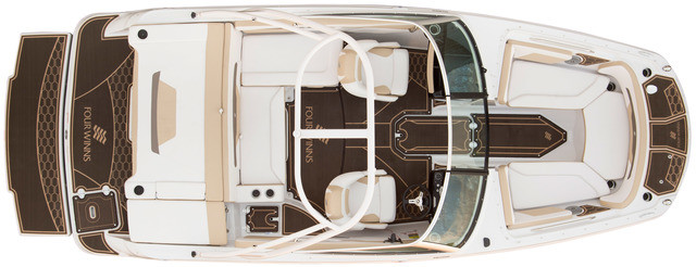 Four Winns HD 200 Surf Plan Extérieur