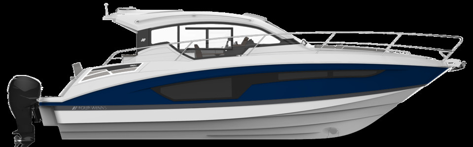Four Winns Vista 355 Coupe OB Perfil