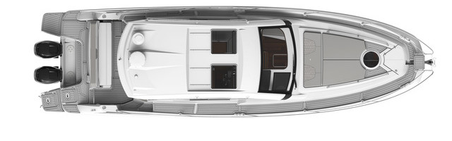 Four Winns Vista 355 Coupe OB Exterior Plan