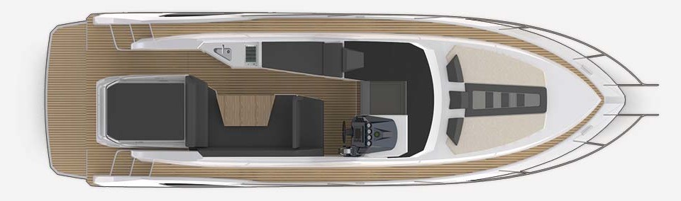 Galeon 305 HTS Main Deck