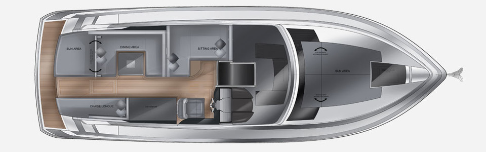 Galeon 335 HTS Pont Principal