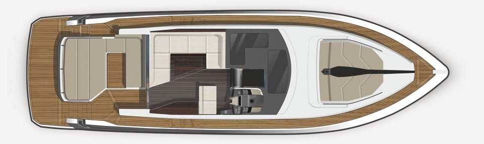 Galeon 485 HTS Cubierta Principal