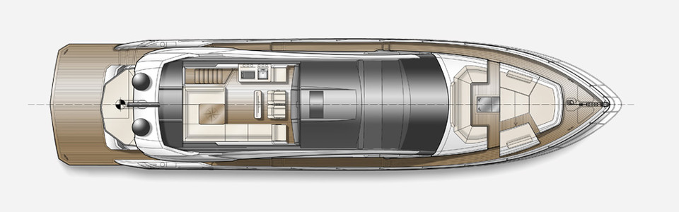 Galeon 700 Skydeck Himmelsdeck
