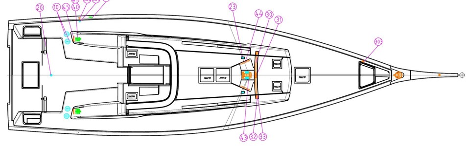 Grand Soleil 48 Plano Exterior 2