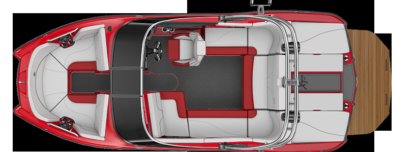 Mastercraft XT20 Вид Сверху 2