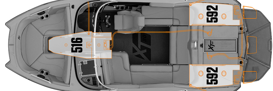 Mastercraft XT20 Détails