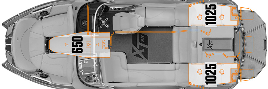 Mastercraft XT22 Detalles