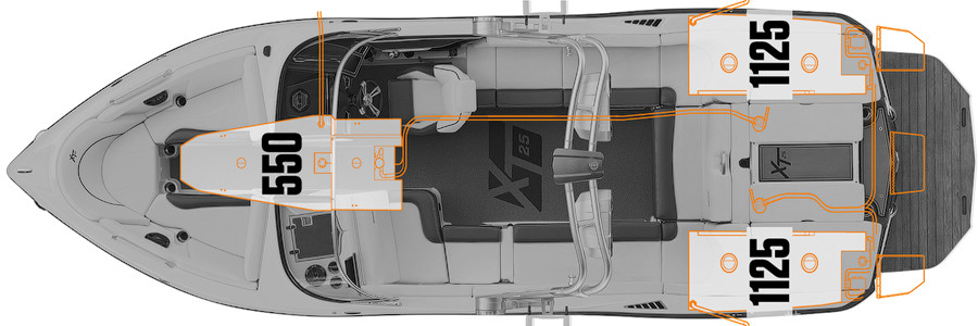 Mastercraft XT25 Détails