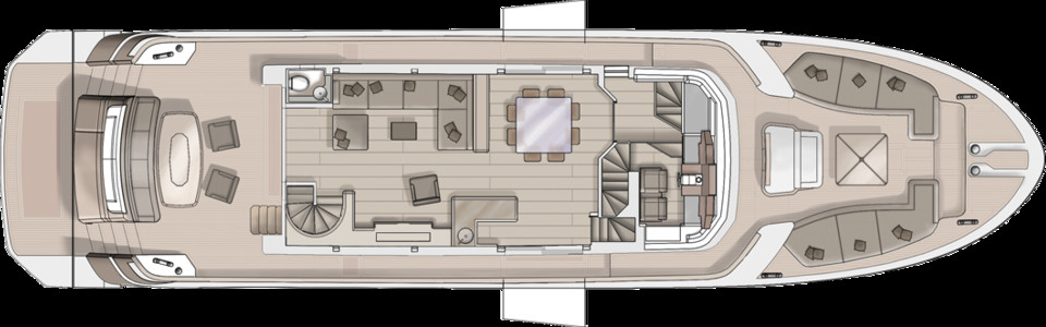 Monte Carlo Yachts 86 Pont Principal