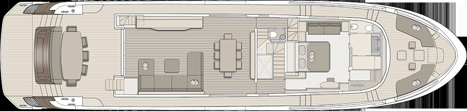 Monte Carlo Yachts 96 Pont Principal
