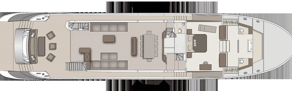 Monte Carlo Yachts 105 Pont Principal