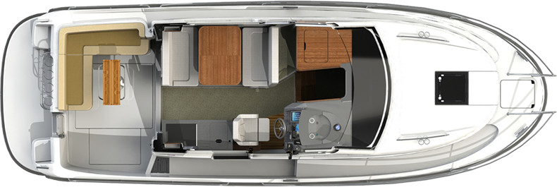 Nimbus 305 Coupe Ponte Principale