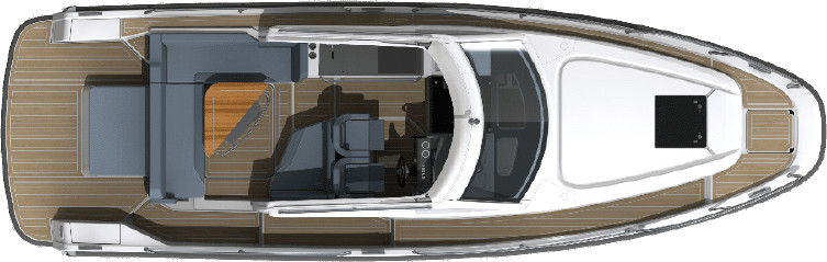 Nimbus Weekender 9 Главная Палуба